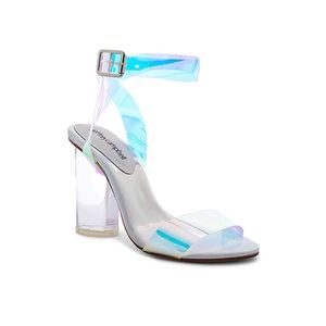Jeffrey Campbell “twelve” iridescent heels - 6.5